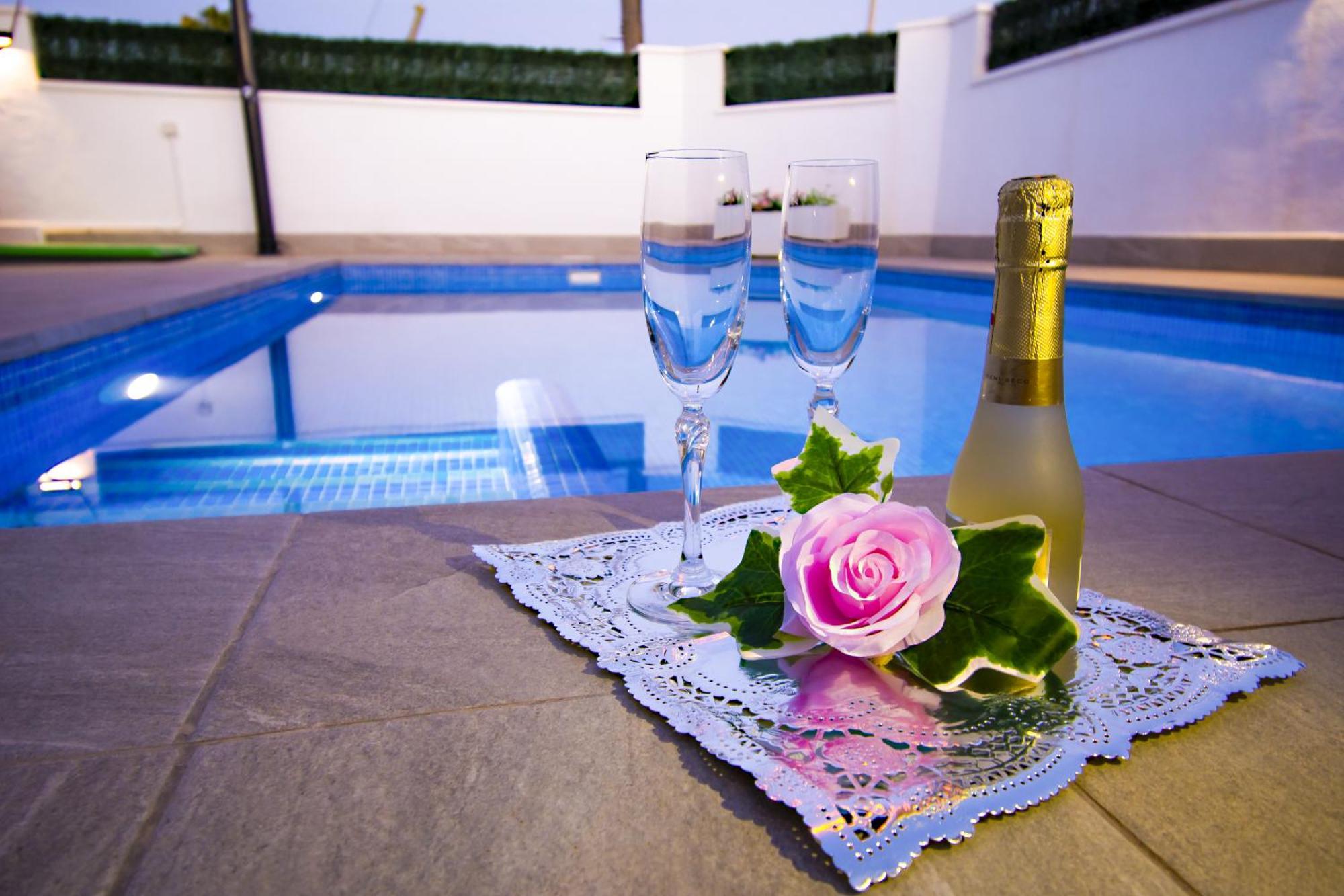 Casa Soleada Piscina Climatizada Y Privada Villa Santiago De La Ribera Exterior photo